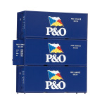 PIKO 56200 - H0 - 3er Set 20 Container P&O